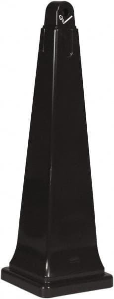 Rubbermaid - 0.85 Gal Plastic Cigarette & Cigar Receptacle - 12-1/4" Wide x 39-7/16" High - Exact Tooling