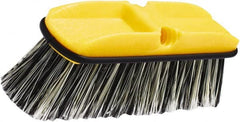 Rubbermaid - 2-1/2" Bristle Length, Synthetic Wash Brush - 10" OAL, Gray, Plastic Block - Exact Tooling