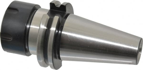 Parlec - 0.078" to 0.787" Capacity, 2.48" Projection, CAT40 Taper Shank, ER32 Collet Chuck - 0.0002" TIR, Through-Spindle - Exact Tooling