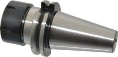 Parlec - 0.078" to 0.787" Capacity, 2.48" Projection, CAT40 Taper Shank, ER32 Collet Chuck - 0.0002" TIR, Through-Spindle - Exact Tooling