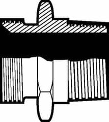 VNE - 3" Bevel Seat Style Sanitary Stainless Steel Pipe Adapter - Exact Tooling