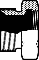 VNE - 4" Bevel Seat Style Sanitary Stainless Steel Pipe Adapter - Exact Tooling