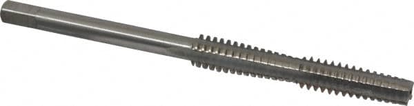 Interstate - 3/8-12, Right Hand Thread, 2-1/4" Thread Length, Acme Thread Tap - 4 Flutes, Straight Flute, 4-1/4" Overall Length, 2G Class of Fit, Plug Chamfer - Exact Tooling