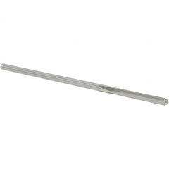 Alvord Polk - 0.117" High Speed Steel 4 Flute Chucking Reamer - Straight Flute, 0.112" Straight Shank, 7/8" Flute Length, 3-1/2" OAL - Exact Tooling