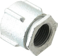 Cooper Crouse-Hinds - 1/2" Trade, Malleable Iron Threaded Rigid/Intermediate (IMC) Conduit Coupling - Noninsulated - Exact Tooling