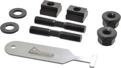 Gibraltar - 9 Piece 1/2-13 Vise Mounting Kit - Steel - Exact Tooling