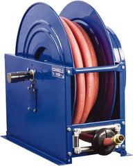 CoxReels - 100' Spring Retractable Hose Reel - 300 psi, Hose Included - Exact Tooling