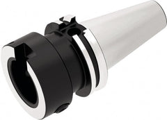 Seco - Graflex 3 System Size, DIN69871-40 Taper, Modular Tool Holding System Adapter - 1.377" Projection, 1.968" Body Diam, 4.07" OAL, Through Coolant - Exact Tooling