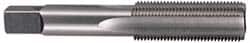 Interstate - 2-20 UNS 6 Flute Bright Finish High Speed Steel Straight Flute Standard Hand Tap - Bottoming, Right Hand Thread, H4 Limit, Oversize - Exact Tooling