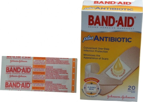 Johnson & Johnson - General Purpose Self-Adhesive Bandage - Antibiotic - Exact Tooling