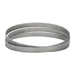 Lenox - 3 to 4 TPI, 12' 6" Long x 1-1/4" Wide x 0.042" Thick, Welded Band Saw Blade - Bi-Metal, Toothed Edge, Raker Tooth Set, Flexible Back, Contour Cutting - Exact Tooling