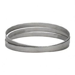 Lenox - 3 to 4 TPI, 12' 6" Long x 1-1/4" Wide x 0.042" Thick, Welded Band Saw Blade - Bi-Metal, Toothed Edge, Raker Tooth Set, Flexible Back, Contour Cutting - Exact Tooling