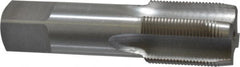 Interstate - 1-1/16 - 18 UNEF 3B 4 Flute Bright Finish High Speed Steel Straight Flute Standard Hand Tap - Plug, Right Hand Thread, 5-1/8" OAL, H4 Limit, Oversize - Exact Tooling