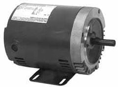 Marathon Electric - 1-1/2 Max hp, 3,450 Max RPM, Electric AC DC Motor - 208-230/460 V Input, Three Phase, 56J Frame - Exact Tooling