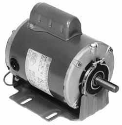 Marathon Electric - 1/2 Max hp, 1,725 Max RPM, Electric AC DC Motor - 115/208-230 V Input, Single Phase, 56 Frame, 0.62" Shaft Diam - Exact Tooling
