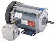 Marathon Electric - 1/4 Max hp, 1,140 Max RPM, Electric AC DC Motor - 115/208-230 V Input, Single Phase, 56 Frame, 0.62" Shaft Diam - Exact Tooling
