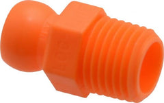 Loc-Line - 50 Piece, 1/4" Hose ID, Male to Female Coolant Hose Connector - 1/4" NPT, For Loc-Line Modular Hose Systems - Exact Tooling
