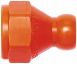 Loc-Line - 20 Piece, 1/4" Hose ID, Female to Male Coolant Hose SAE Flare Nut Adapter - 3/8" For Loc-Line Modular Hose Systems - Exact Tooling