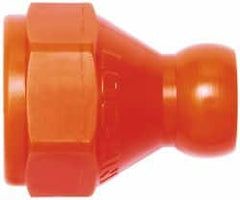 Loc-Line - 20 Piece, 1/4" Hose ID, Female to Male Coolant Hose SAE Flare Nut Adapter - 3/8" For Loc-Line Modular Hose Systems - Exact Tooling