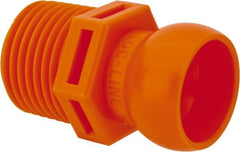 Loc-Line - 50 Piece, 1/2" Hose ID, Male to Female Coolant Hose Connector - 1/2" NPT, For Loc-Line Modular Hose Systems - Exact Tooling