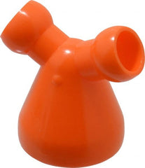 Loc-Line - 1/2" Hose Inside Diam, Coolant Hose Y-Fitting - For Use with Loc-Line Modular Hose System, 20 Pieces - Exact Tooling