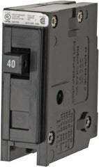 Eaton Cutler-Hammer - 40 Amp, 120/240 VAC, 24 VDC, 48 VDC, 80 VDC, 1 Pole, Plug In Miniature Circuit Breaker - Thermal Magnetic Trip, 14-4 AWG, 2-3/8 Inch Deep x 2-15/16 Inch High x 1 Inch Wide - Exact Tooling