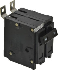 Eaton Cutler-Hammer - 30 Amp, 120/240 VAC, 2 Pole, Bolt On Miniature Circuit Breaker - Thermal Magnetic Trip, 14-4 AWG, 2-3/8 Inch Deep x 2-15/16 Inch High x 2 Inch Wide - Exact Tooling
