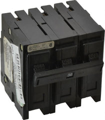 Eaton Cutler-Hammer - 30 Amp, 240 VAC, 3 Pole, Plug In Miniature Circuit Breaker - Thermal Magnetic Trip, 14-4 AWG, 2-3/8 Inch Deep x 2-15/16 Inch High x 3 Inch Wide - Exact Tooling