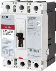 Eaton Cutler-Hammer - 175 Amp, 125 VDC, 240 VAC, 3 Pole, Molded Case Circuit Breaker - Thermal Magnetic Trip, 65 kA at 240 VAC Breaking Capacity, 4-4/0 AWG, 3-3/8 Inch Deep x 6 Inch High x 4-1/8 Inch Wide - Exact Tooling