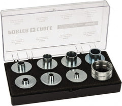 Porter-Cable - 1/2" (42033), 3/4" (42024), 3/8" (42036), 5/16" (42054), 5/8" (42045), 51/64" (42042) & 7/16" (42027) OD, Router Template Guide - For Use with 7 Template Guides: Models 42024, 42027, 42033, 42036, 42042, 42045 & 42054 - Exact Tooling