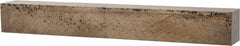 Eclipse - 6" Long x 3/4" Wide x 3/4" High, Alnico Rectangle Bar Magnet - 1,022°Fahrenheit Max Operating Temp, Grade 5 Alnico - Exact Tooling