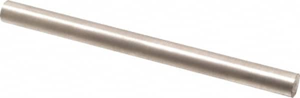 Eclipse - 4" Long x 19/64" Diam, Alnico Round Bar Magnet - Notched, 1,022°Fahrenheit Max Operating Temp - Exact Tooling