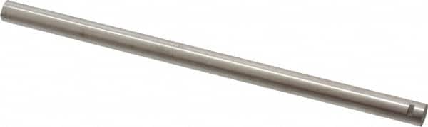 Eclipse - 6" Long x 19/64" Diam, Alnico Round Bar Magnet - Notched, 1,022°Fahrenheit Max Operating Temp - Exact Tooling