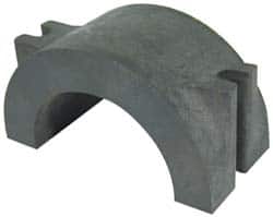 Eclipse - 27/32" High x 1-5/8" Wide x 1-1/8" Deep, 20 Lb Max Pull Force, Alnico Separator Magnet - 13/16" Gap Width, 5/16" Hole Diam, 1,022°F Max Operating Temp - Exact Tooling