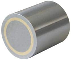 Eclipse - 5/8" Diam, 10-24 Thread, 1.19 Lb Average Pull Force, Alnico Pot Magnets - 220°C Max Operating Temp, 1/2" High - Exact Tooling