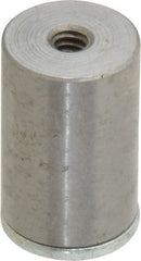 Eclipse - 1/2" Diam, 6-32 Thread, 1.53 Lb Average Pull Force, Alnico Pot Magnets - 220°C Max Operating Temp, 3/4" High - Exact Tooling