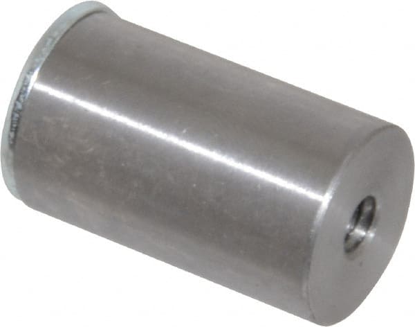 Eclipse - 5/8" Diam, 10-24 Thread, 2.44 Lb Average Pull Force, Alnico Pot Magnets - 220°C Max Operating Temp, 1" High - Exact Tooling
