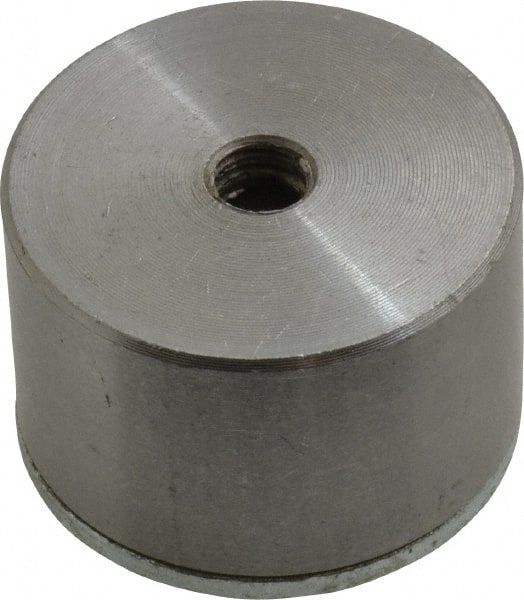 Eclipse - 1-1/4" Diam, 1/4-20 Thread, 7.5 Lb Average Pull Force, Alnico Pot Magnets - 220°C Max Operating Temp, 3/4" High - Exact Tooling