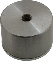 Eclipse - 1-1/4" Diam, 1/4-20 Thread, 7.5 Lb Average Pull Force, Alnico Pot Magnets - 220°C Max Operating Temp, 3/4" High - Exact Tooling