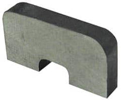 Eclipse - 3/4" Channel Width, 3/4" Long, 30 Lb Max Pull Force, Horseshoe Alnico Channel Magnet - 1-3/4" Overall Width, 1,022°F Max Operating Temp, 1-1/16" High - Exact Tooling