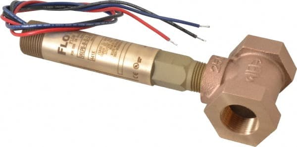 Dwyer - 2,000 psi, Brass Housing, Dwyer Flowtect Flow Switch - Model V6 - Exact Tooling