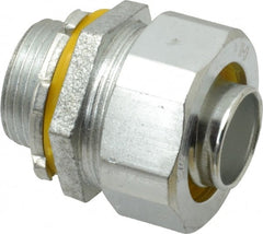 Cooper Crouse-Hinds - 3/4" Trade, Malleable Iron Threaded Straight Liquidtight Conduit Connector - Noninsulated - Exact Tooling