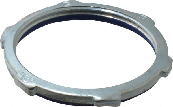 Cooper Crouse-Hinds - 2" Trade, Steel Threaded Rigid/Intermediate (IMC) Conduit Locknut - Noninsulated - Exact Tooling