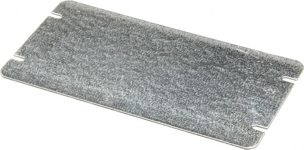 Cooper Crouse-Hinds - Electrical Outlet Box Steel Gang Box Cover - Exact Tooling