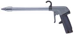 Guardair - 120 Max psi Whisper Jet Pistol Grip Blow Gun - 3/8 NPT, 48" Tube Length, Aluminum - Exact Tooling