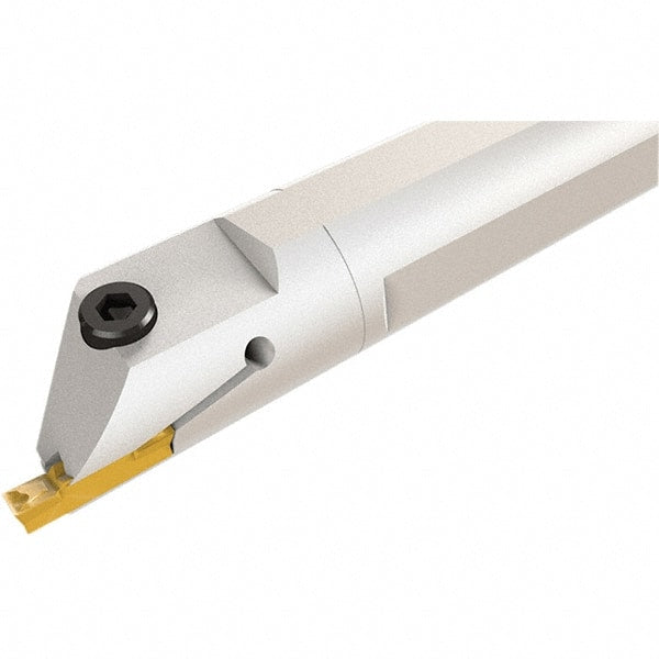 Iscar - 40mm Min Bore Diam, 300mm OAL, 40mm Shank Diam, HFI-MC Indexable Boring Bar - 5mm Max Bore Depth, DGN 400 Insert, Clamp Holding Method - Exact Tooling