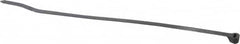 Thomas & Betts - 7.31" Long Black Nylon Standard Cable Tie - 50 Lb Tensile Strength, 1.09mm Thick, 44.45mm Max Bundle Diam - Exact Tooling