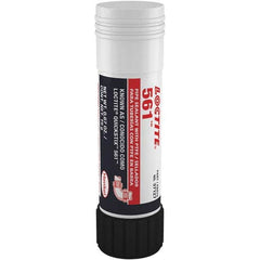 Loctite - 19 g Stick White Thread Sealant - 300°F Max Working Temp, For Metal Tapered Pipe Thread Fittings - Exact Tooling