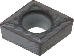 Kennametal - CCMT21.51 UF Grade KC5010 Carbide Turning Insert - TiAlN Finish, 80° Diamond, 1/4" Inscr Circle, 3/32" Thick, 1/64" Corner Radius - Exact Tooling