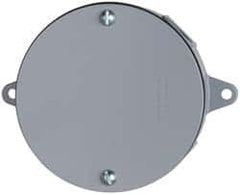 Cooper Crouse-Hinds - Electrical Outlet Box Aluminum Blank Plate - Includes (2) Screws, (4) Closure Plugs, Gasket - Exact Tooling